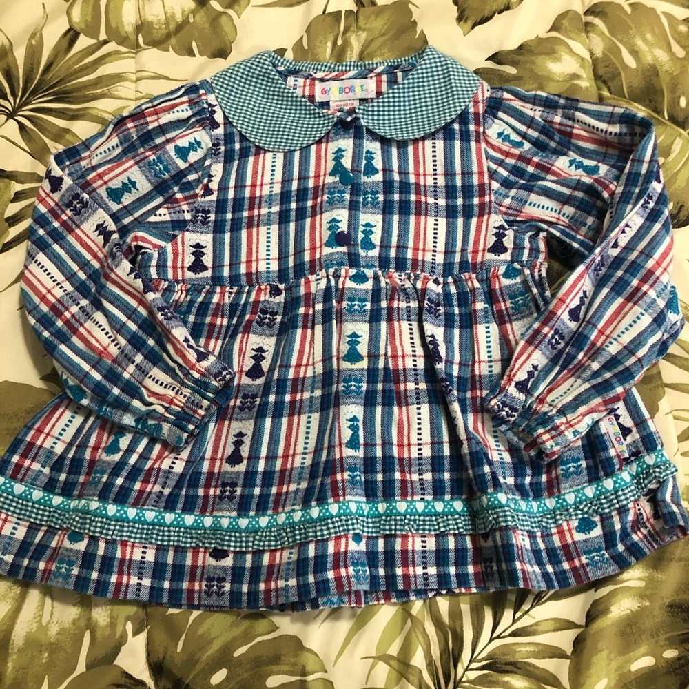 Vintage flannel dress